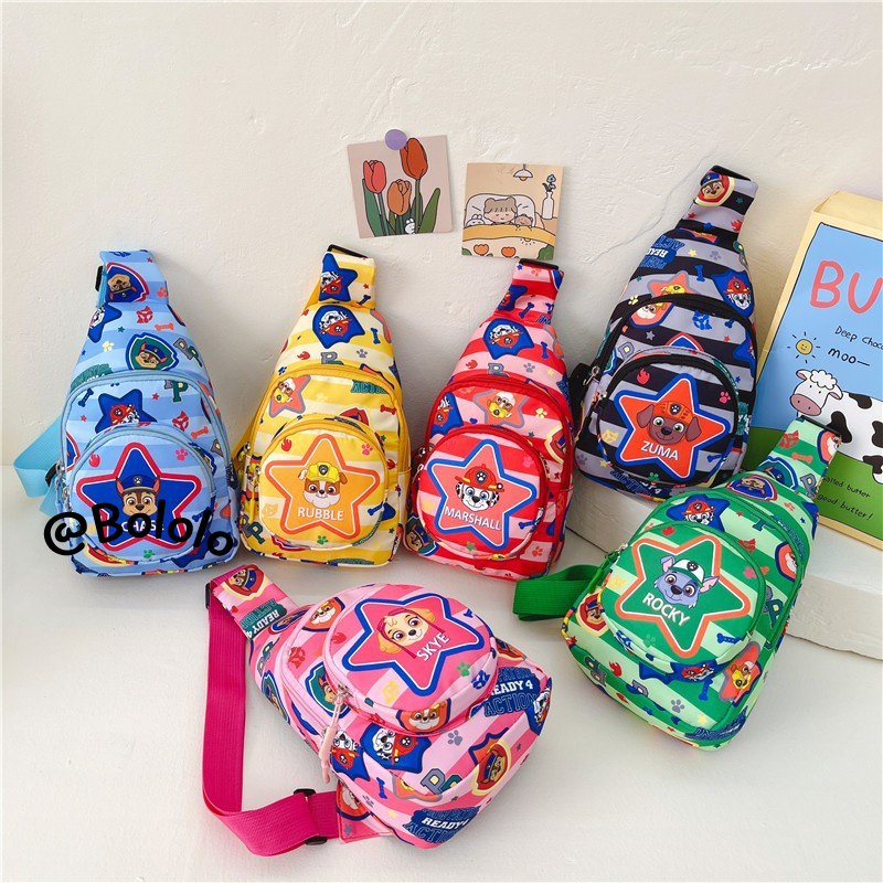 Bololo Túi Đeo Chéo Ngực Thời Trang Cá Tính Cho Bé Trai Gái