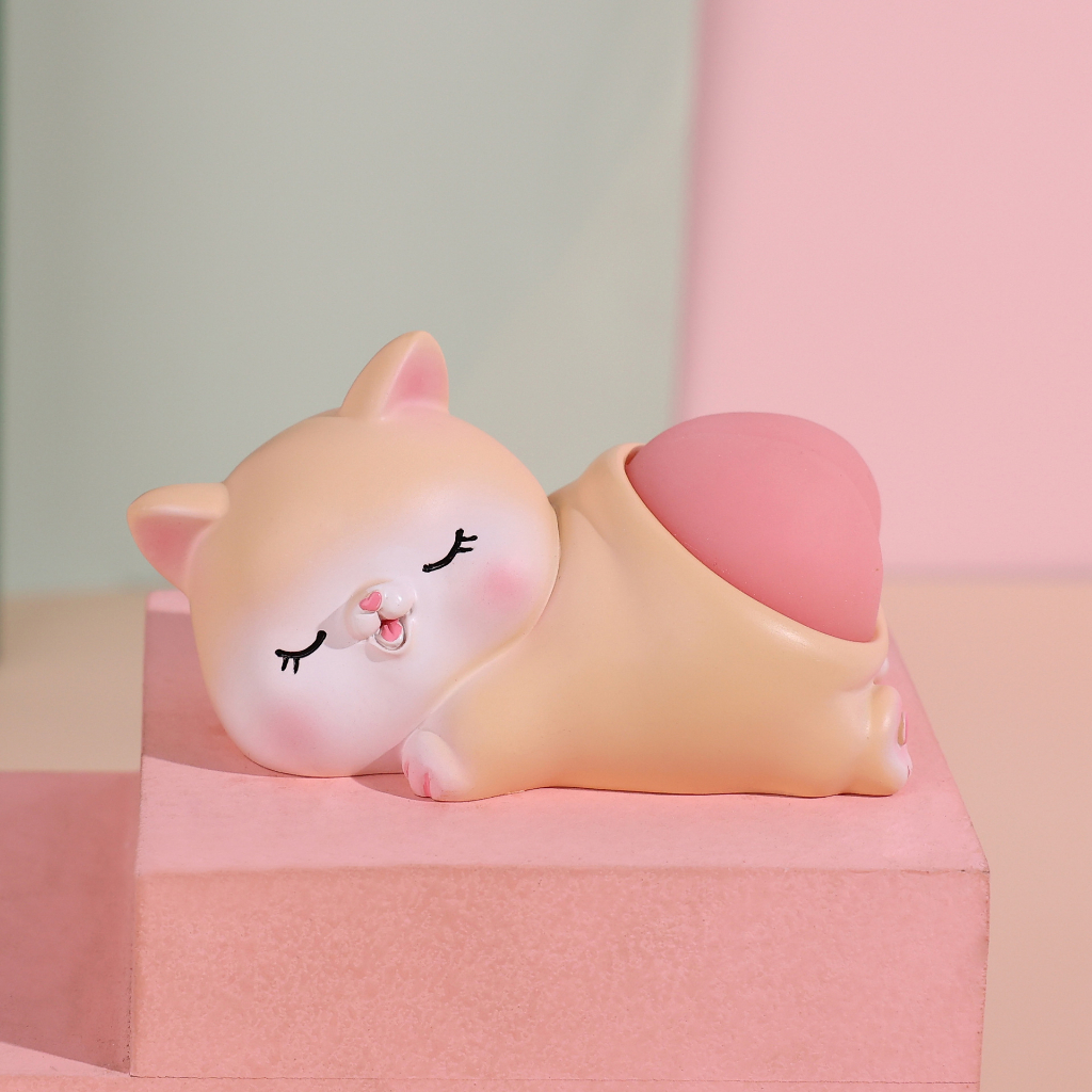 ● Đồ chơi gấu thỏ cún heo mông silicon mềm xả stress xinh xắn