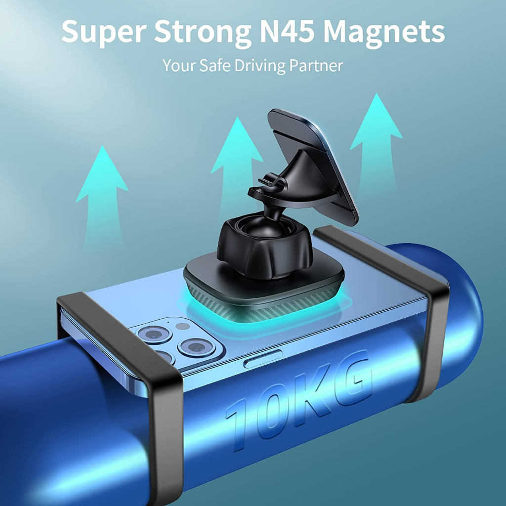 Giá Đỡ Điện Thoại Cenzimo Có Nam Châm Hít Cực Mạnh Cho Xe Hơi