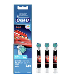 Set 3 đầu thay thế cho bàn chải điện oral-b dành cho trẻ em 3 + tuổi
