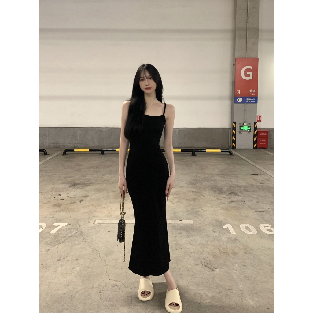 Đầm Hai Dây Dáng Ôm Gợi Cảm Thời Trang Mùa Hè Hàng Mới Dành Cho Bạn Gái