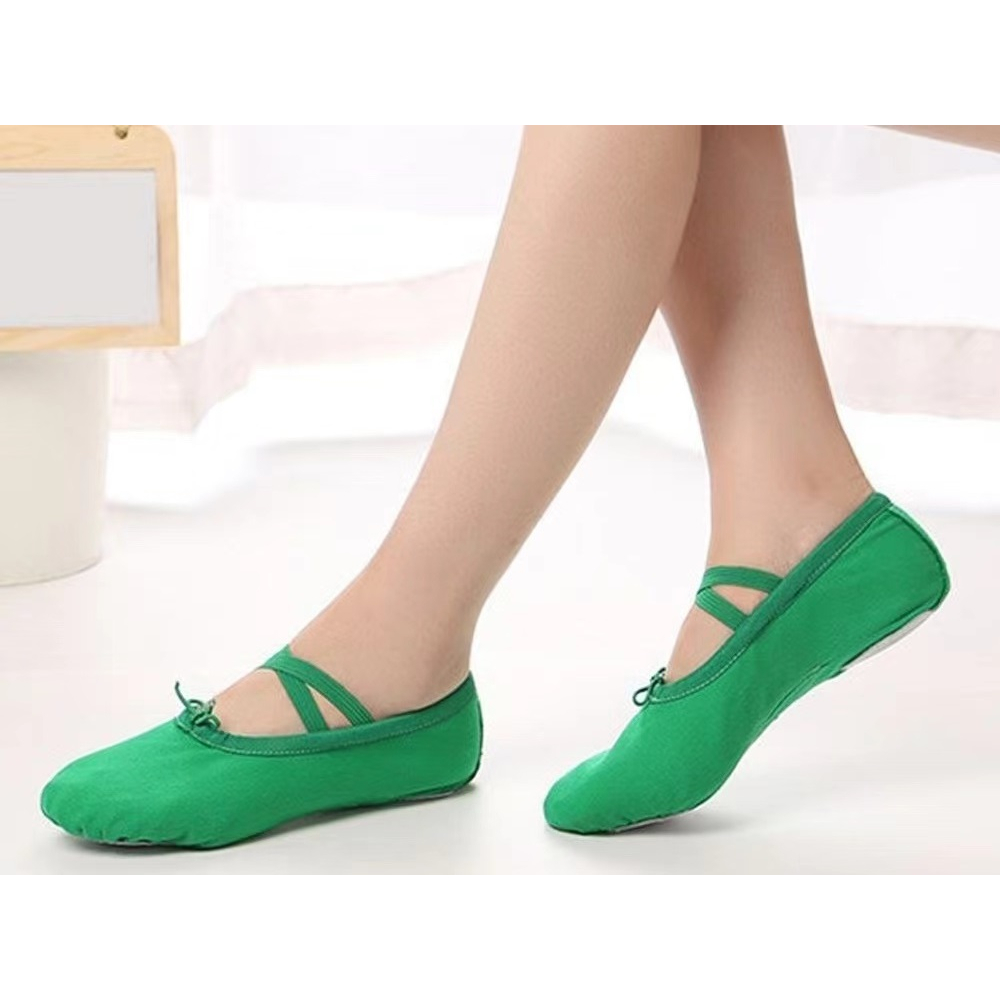 【Giá thấp】Giày múa ba lê giày ballet chuẩn đẹp dành cho cả trẻ em và người lớn Màu sắc