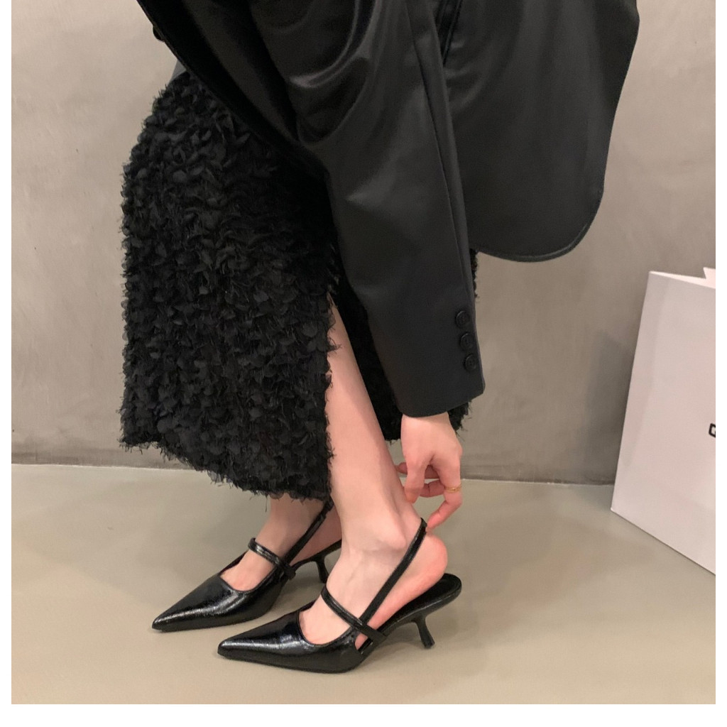 Giày Cao Gót Mũi Nhọn Size Lớn Thời Trang Dành Cho Nữ / Size 35-40