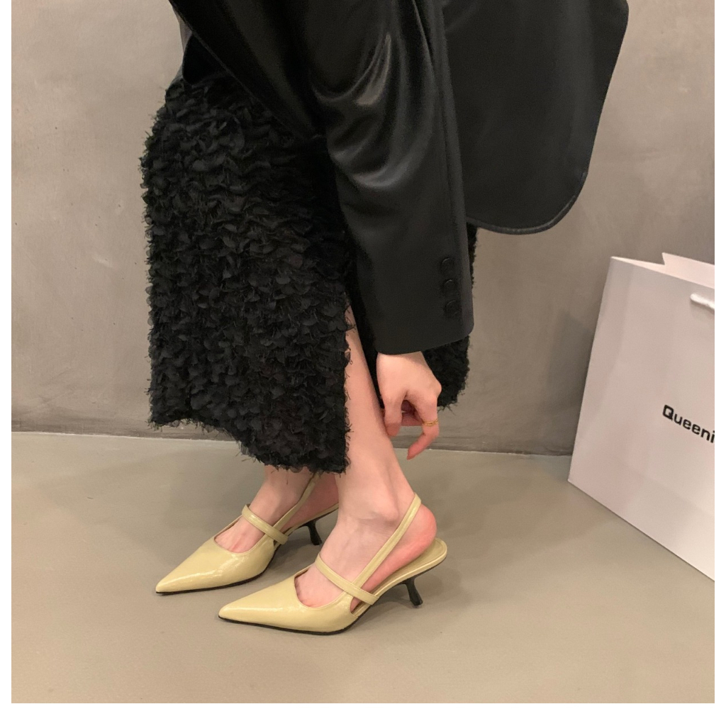 Giày Cao Gót Mũi Nhọn Size Lớn Thời Trang Dành Cho Nữ / Size 35-40