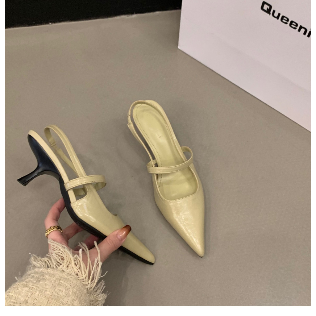 Giày Cao Gót Mũi Nhọn Size Lớn Thời Trang Dành Cho Nữ / Size 35-40