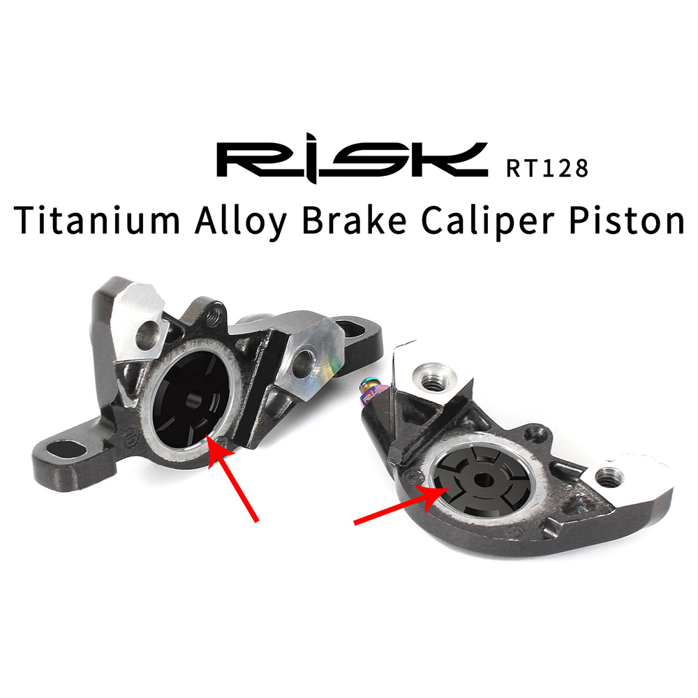 Bộ Piston Kẹp Phanh Thủy Lực Bằng Titan Cho Xe Đạp Địa Hình SHIMANO XT / XTR / SLX M8000 R7070 / 8070