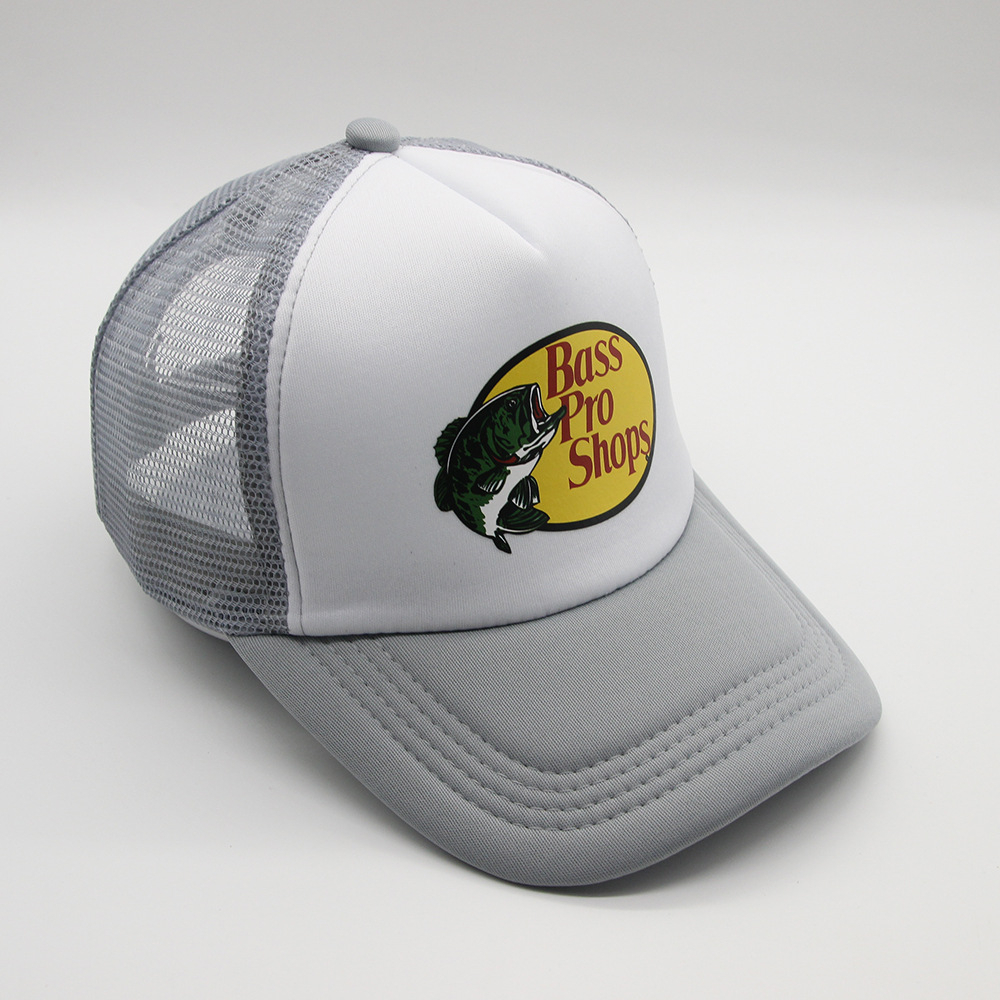 Bass pro Mũ Lưỡi Trai Phối Lưới In Họa Tiết Thời Trang Mùa Hè