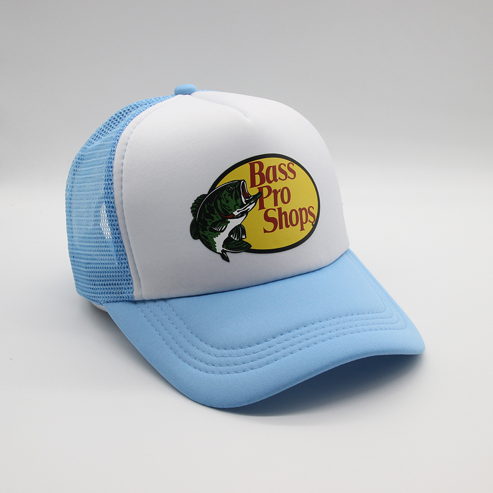 Bass pro Mũ Lưỡi Trai Phối Lưới In Họa Tiết Thời Trang Mùa Hè