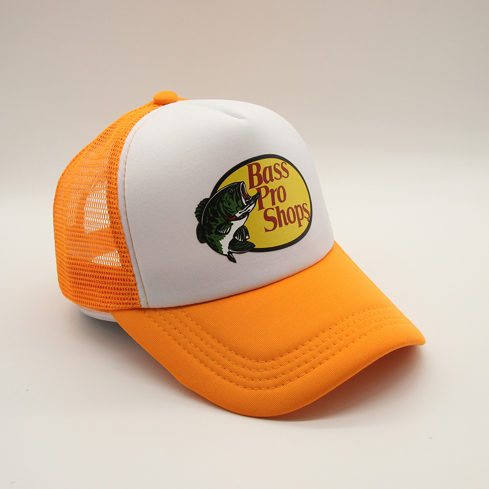 Bass pro Mũ Lưỡi Trai Phối Lưới In Họa Tiết Thời Trang Mùa Hè