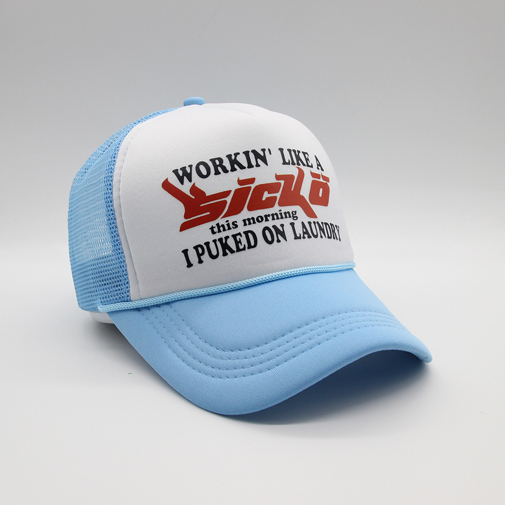 Ian Mũ Lưỡi Trai Phối Lưới Thoáng Khí Che Nắng Phong Cách Cnor SICKO TRUCKER Mới