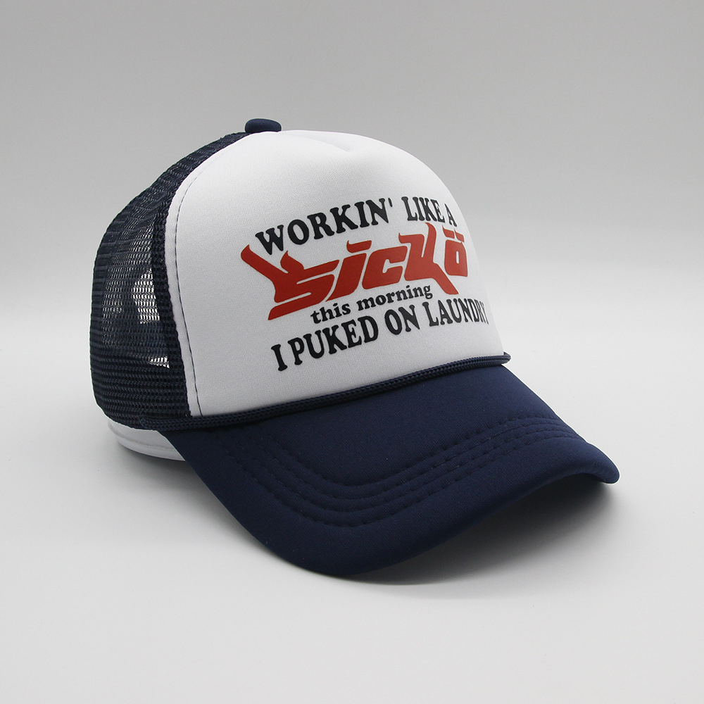 Ian Mũ Lưỡi Trai Phối Lưới Thoáng Khí Che Nắng Phong Cách Cnor SICKO TRUCKER Mới