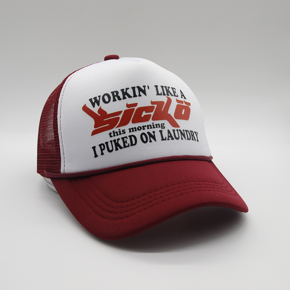 Ian Mũ Lưỡi Trai Phối Lưới Thoáng Khí Che Nắng Phong Cách Cnor SICKO TRUCKER Mới