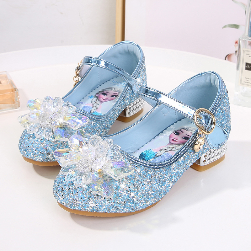 Giày Búp Bê Đính Đá Lấp Lánh Xinh Xắn Dành Cho Bé Gái / Size 23-38
