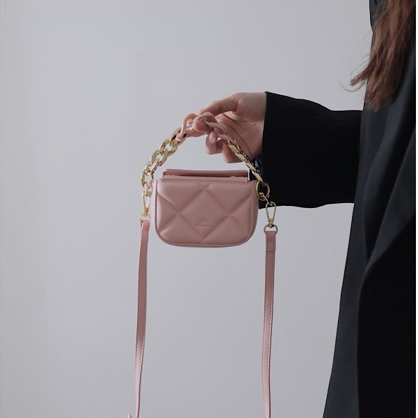 Túi Đeo Chéo Bằng acrylic Phối Dây Đeo Sợi Xích Thời Trang Dành Cho Nữ