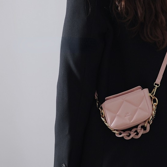 Túi Đeo Chéo Bằng acrylic Phối Dây Đeo Sợi Xích Thời Trang Dành Cho Nữ