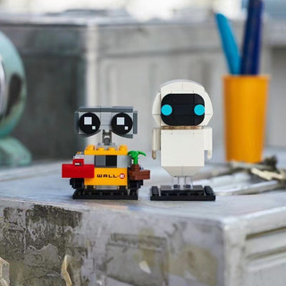 Đồ Chơi Lắp Ráp Rô Bốt EVE and wall-e 155 Mảnh Cho Bé