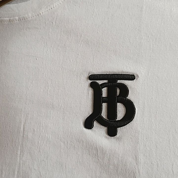 Áo Thun cotton Ngắn Tay Thêu logo Thời Trang Chất Lượng Cao Cho Nam Nữ
