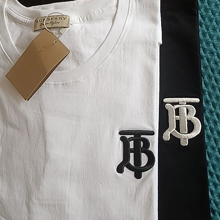 Áo Thun cotton Ngắn Tay Thêu logo Thời Trang Chất Lượng Cao Cho Nam Nữ