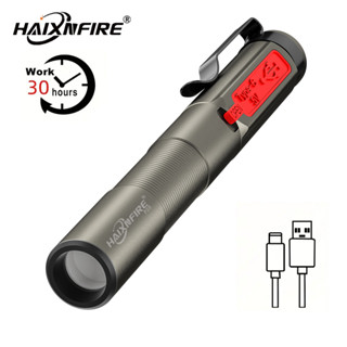 Đèn Pin HaixnFire P23 30 Bóng Có Thể Sạc Lại Bằng Cổng USB Dùng Đi Cắm Trại