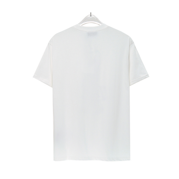 Versace Áo Thun cotton Ngắn Tay Thêu Họa Tiết Thời Trang Cho Nam Nữ