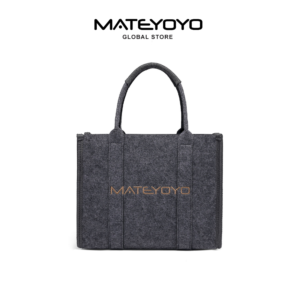Túi Xách Tote Mateyoyo Bằng Nỉ Thời Trang Đơn Giản Cho Nữ