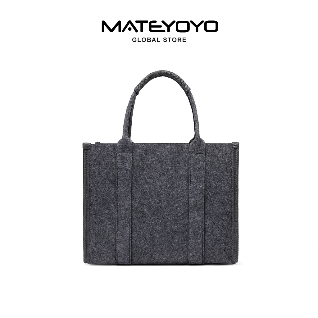 Túi Xách Tote Mateyoyo Bằng Nỉ Thời Trang Đơn Giản Cho Nữ