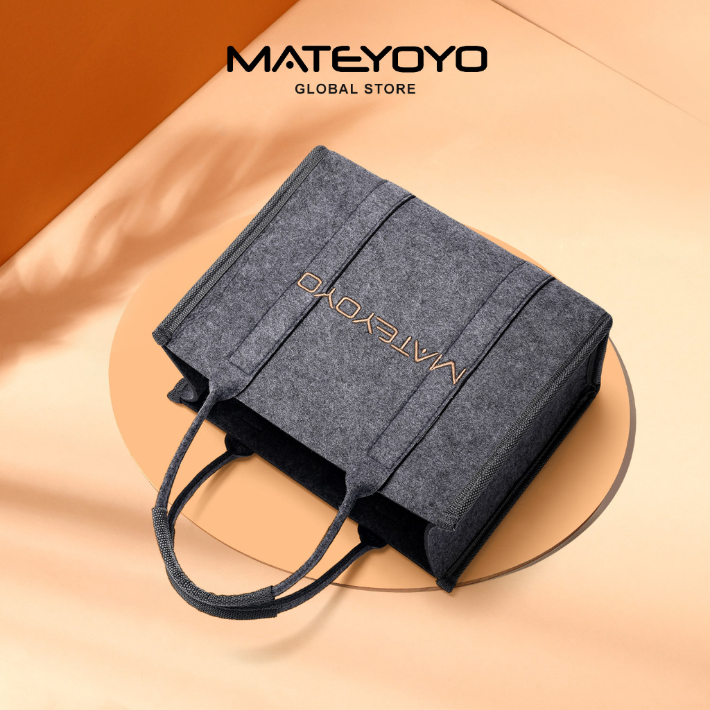Túi Xách Tote Mateyoyo Bằng Nỉ Thời Trang Đơn Giản Cho Nữ