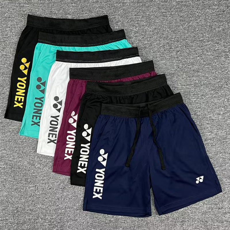 Quần Short Thể Thao Yonex Thoáng Khí Mau Khô Thời Trang Mùa Hè Cho Nam Nữ