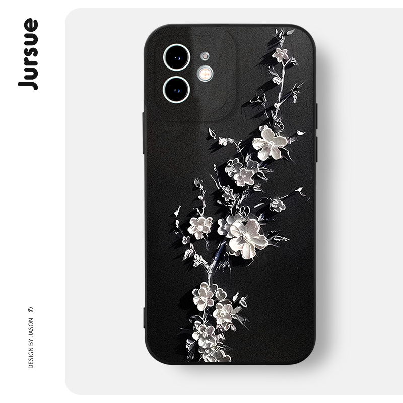 Ốp điện thoại JURSUE dễ thương đẹp vintage chống sốc Cho iPhone 15 14 13 12 11 Pro Max SE 2020 X XR XS 8 7 ip 6S 6 Plus XYH1530