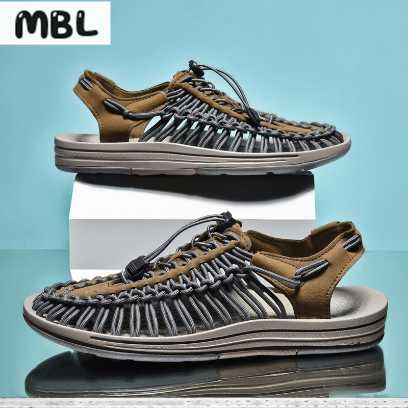 Giày Sandal Đan Cói Size Lớn 35-48 Thời Trang Đi Biển Cho Couple