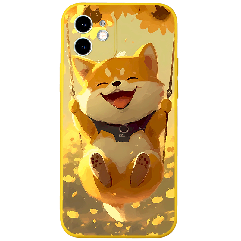 Ốp điện thoại JURSUE dễ thương đẹp màu Cho iPhone 14 13 12 11 Pro Max SE 2020 X XR XS 8 7 ip 6S 6 Plus kute XYH1529