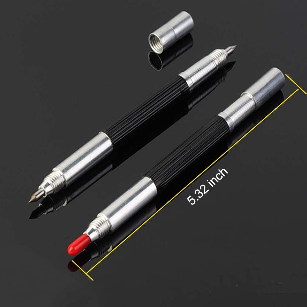 1 Bút Khắc Đánh Dấu Hai Đầu Bằng Hợp Kim Thép Vonfram
