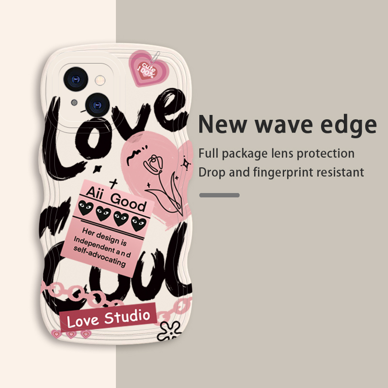 Ốp Điện Thoại Chống Rơi Họa Tiết Hoa graffiti Cho iPhone 11 13 14 xr xsmax 7plus 11Pro 14plus 13Promax xs