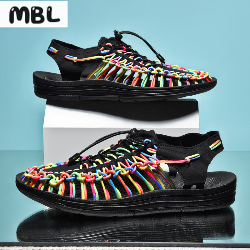 Giày Sandal Đan Chéo Size Lớn 35-48 Thời Trang Đi Biển Cho Cặp Đôi