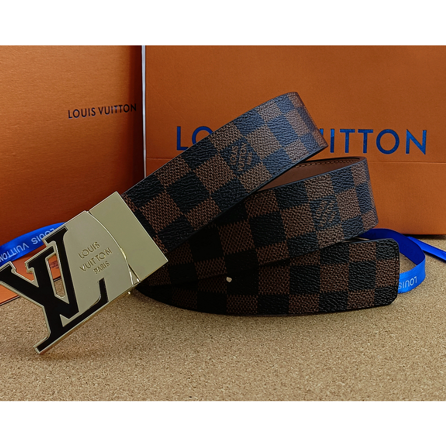 Thắt Lưng Louis Vuitton Khóa Tự Động Cá Tính Trẻ Trung Cho Nam
