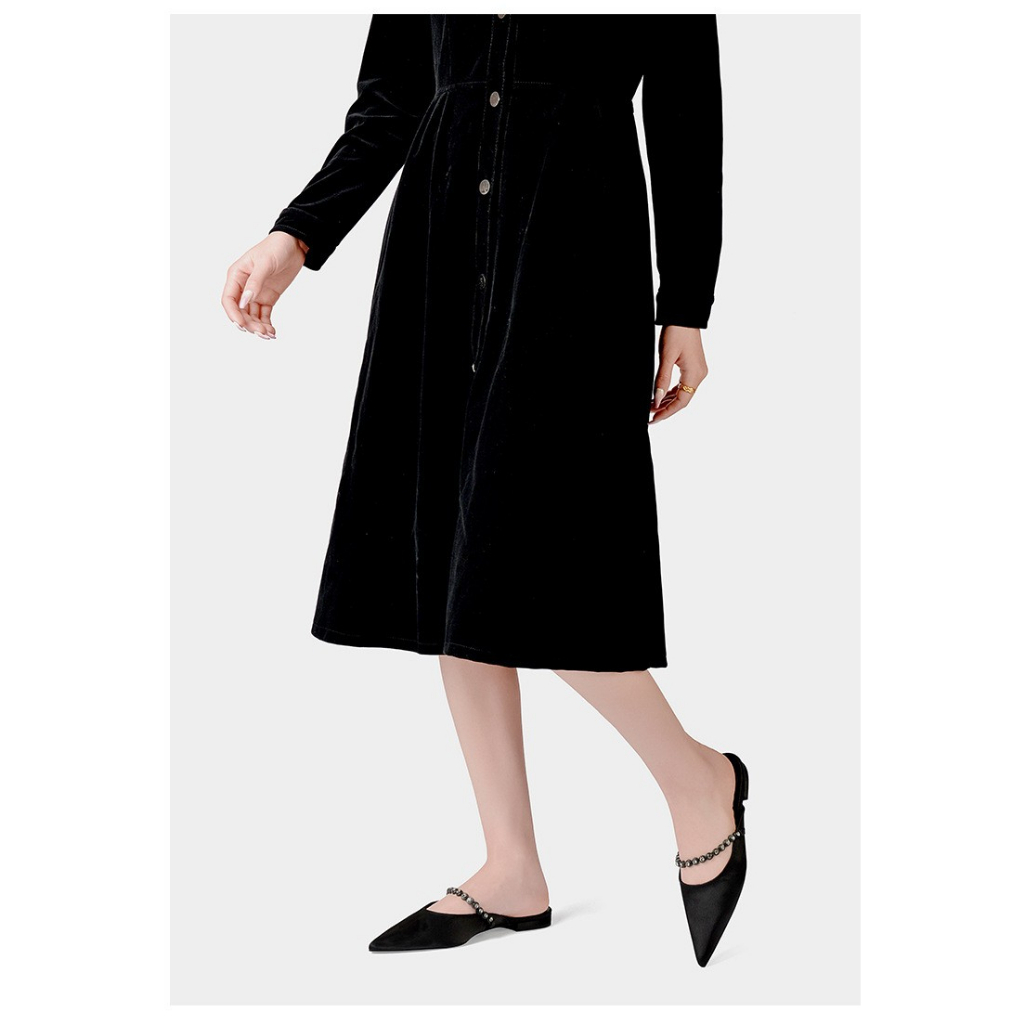 Dép Mũi Nhọn Thiết Kế Mới Thời Trang Mùa Xuân Hè Dành Cho Nữ