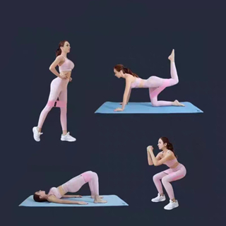 Dây Kháng Lực Mini Band Dây Cao Su Tập Chân Mông OnBoard A.