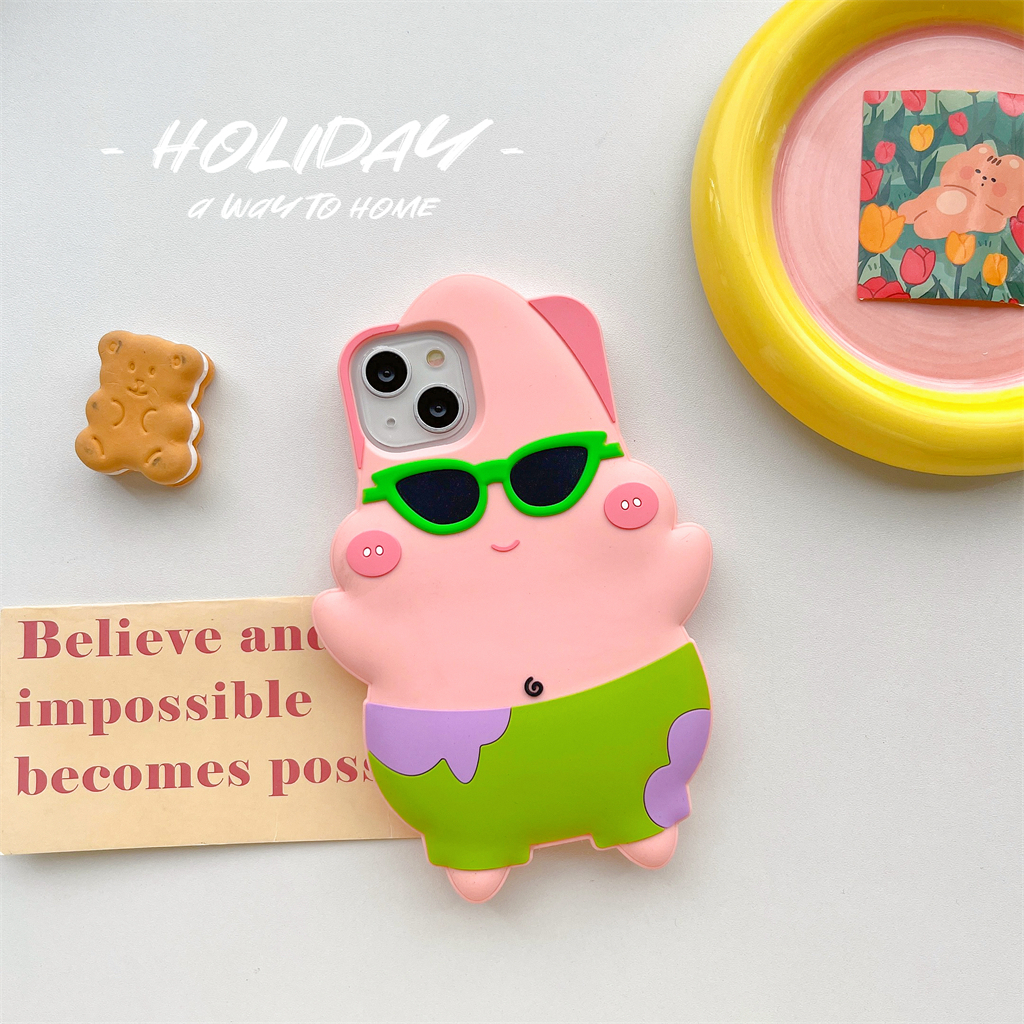 Ốp Điện Thoại Silicone Thiết Kế Ngôi Sao PI Cho iPhone 14 13 11 12 Pro Max