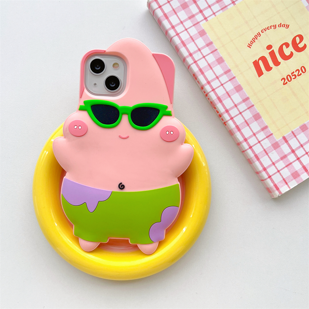 Ốp Điện Thoại Silicone Thiết Kế Ngôi Sao PI Cho iPhone 14 13 11 12 Pro Max