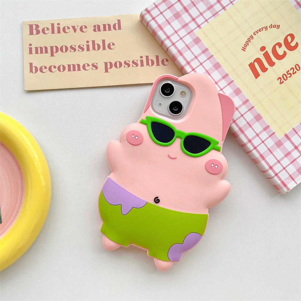 Ốp Điện Thoại Silicone Thiết Kế Ngôi Sao PI Cho iPhone 14 13 11 12 Pro Max