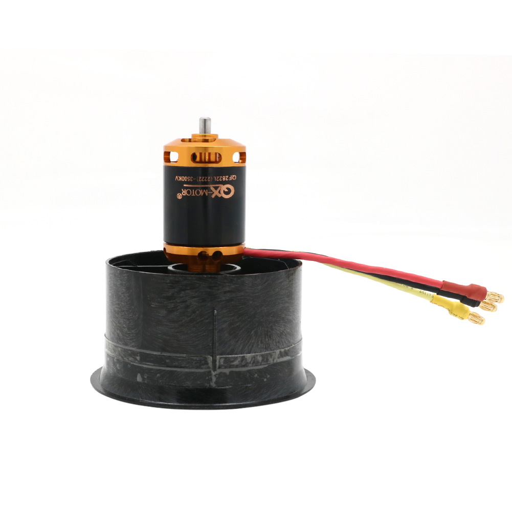 Động Cơ 64mm EDF 2822 Kèm 12 Cánh Quạt Cho Máy Bay Điều Khiển Từ Xa