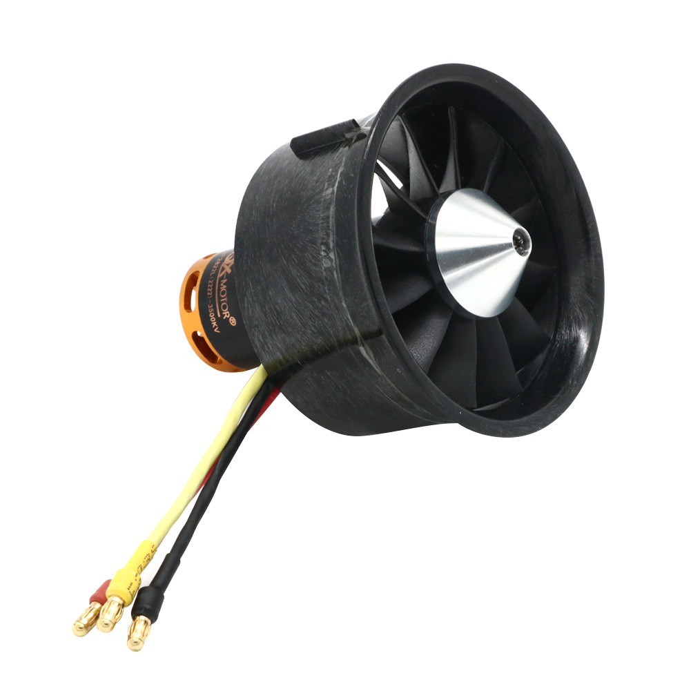 Động Cơ 64mm EDF 2822 Kèm 12 Cánh Quạt Cho Máy Bay Điều Khiển Từ Xa