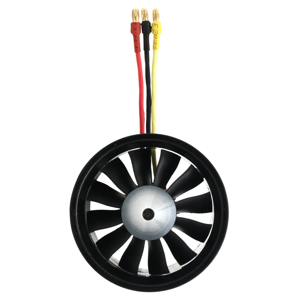Động Cơ 64mm EDF 2822 Kèm 12 Cánh Quạt Cho Máy Bay Điều Khiển Từ Xa