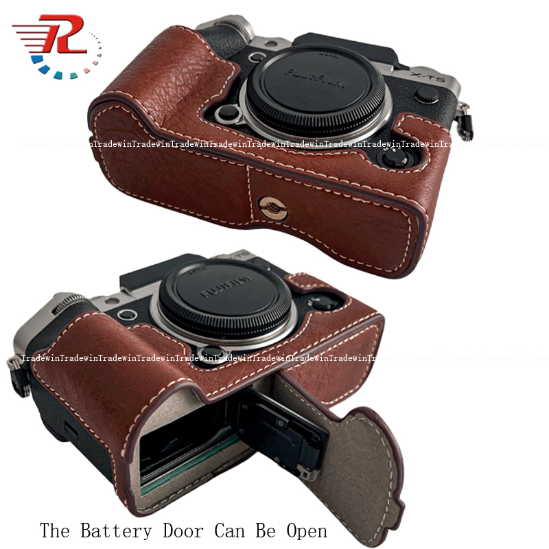 Bao Da PU Máy Ảnh Fujifilm XT5 X-T5 Kèm Dây Đeo Tay Tiện Dụng