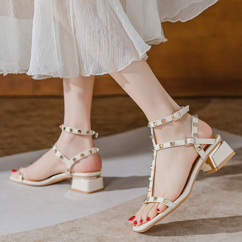 Sandal Cao Gót Thiết Kế Mới Có Size Lớn Từ 35-42 Cao Cấp Thời Trang Dành Cho Nữ