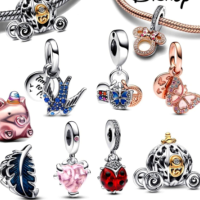 Mặt Dây Chuyền Bạc 925 Hình Bọ Rùa Bằng Thủy Tinh Đẹp Mắt Cho Pandora Silver 925