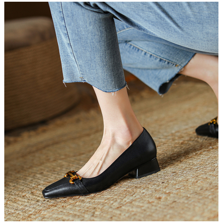 Giày Cao Gót Mũi Nhọn Thời Trang Dành Cho Nữ / Size 34-40