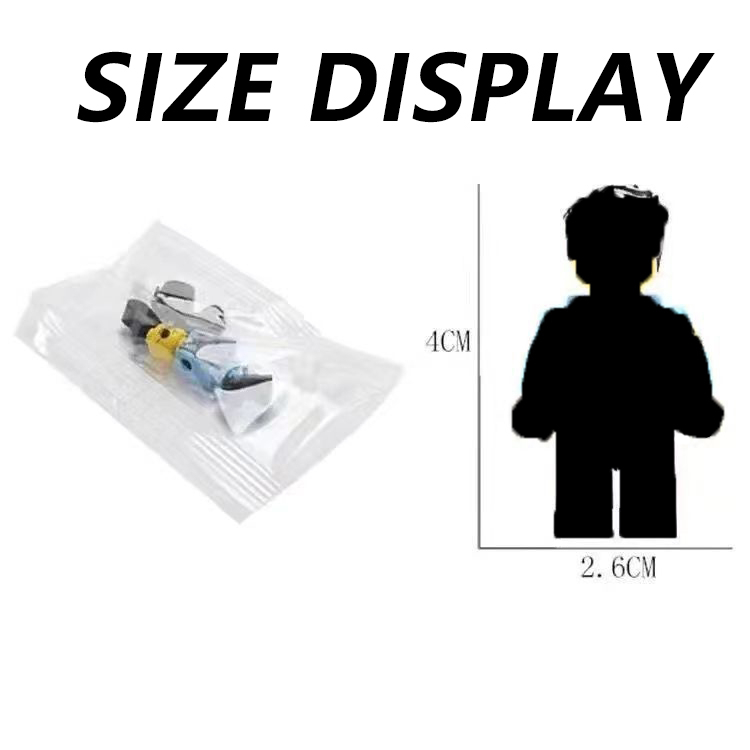 Mô Hình Đồ Chơi Lắp Ráp Nhân Vật Người Lính Ninja