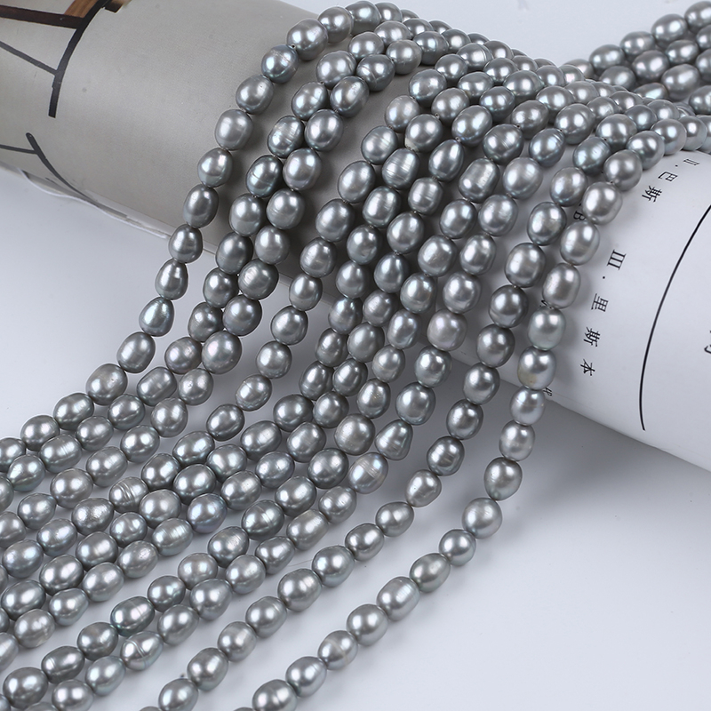 Chuỗi Hạt Ngọc Trai Tự Nhiên 7-8mm Làm Trang Sức