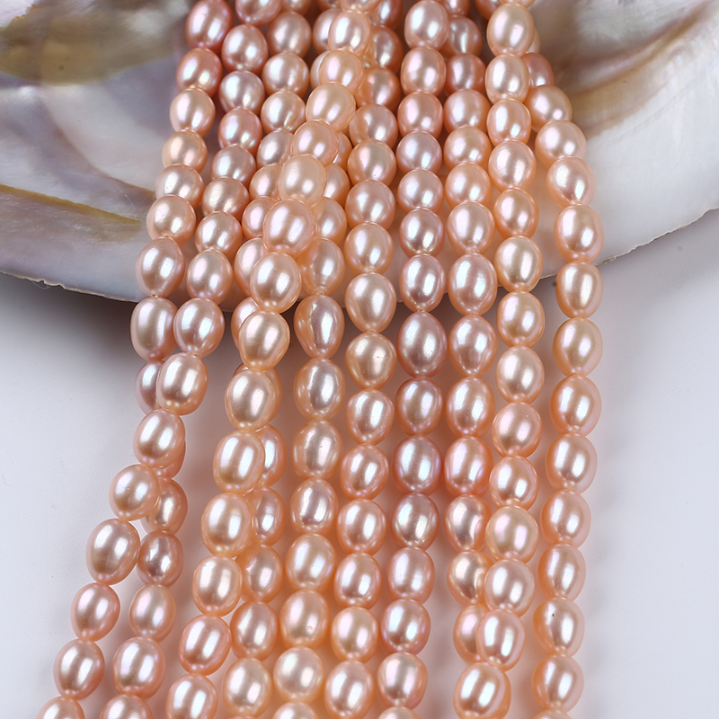 Chuỗi Hạt Ngọc Trai Tự Nhiên 7-8mm Làm Trang Sức